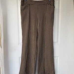 •metrostyle• Houndstooth Knit Pull-On Pants  - Size 16